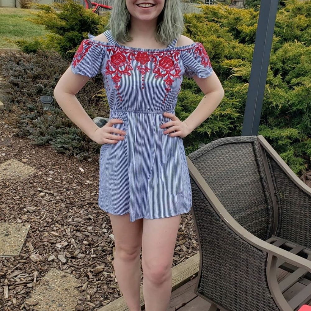 Stripped dress